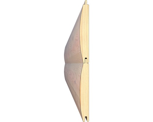Houten tand- en groefplanken in detail