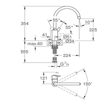GROHE Keukenkraan Feel 32670DC2 supersteel-thumb-1 GROHE Keukenkraan Feel 32670DC2 supersteel-thumb-1