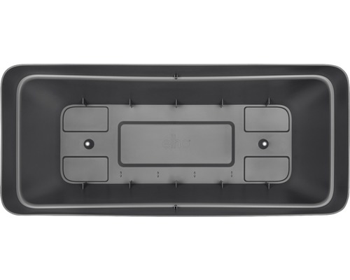 Rechthoekige kunststof plantenbak met Elho logo