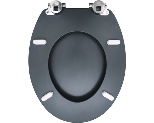 Toiletdeksel met bevestigingsmateriaal