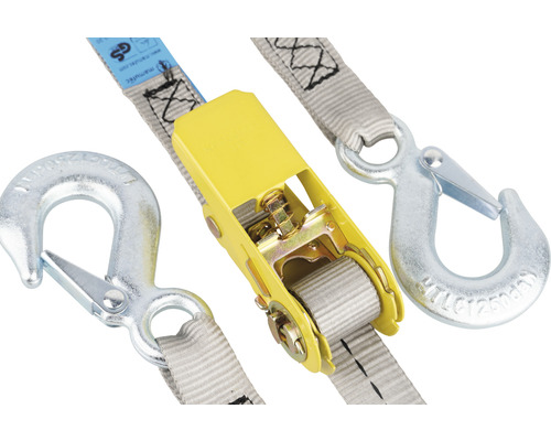 Spanband met haken en ratel