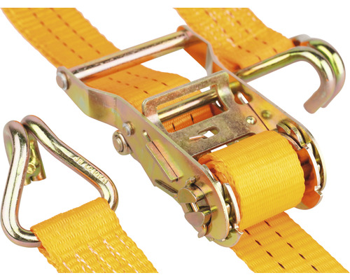 Spanband met ratel en haken