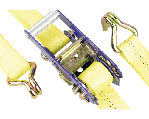 Spanband met ratel en haken