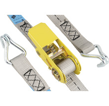 Spanband met ratel en haken