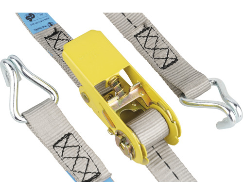 Spanband met ratel en haken