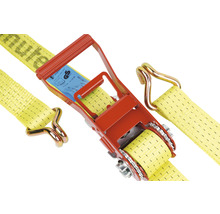 Spanband met ratel en haken