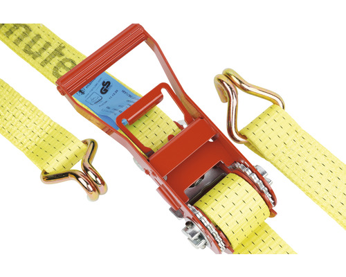 Spanband met ratel en haken