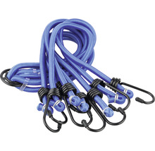 Bos blauwe spanbanden met haken