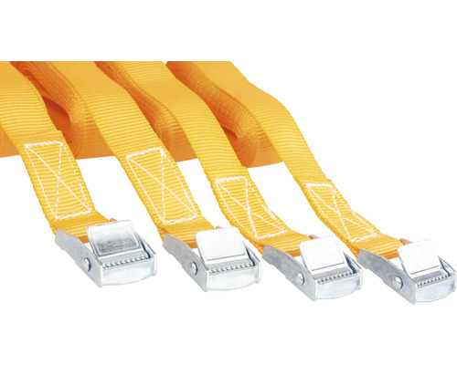 Spanbanden met klemgesp, set