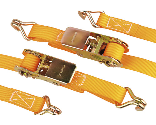 Spanbanden met ratel en haken