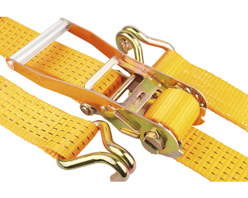 Spanband met ratel en haken