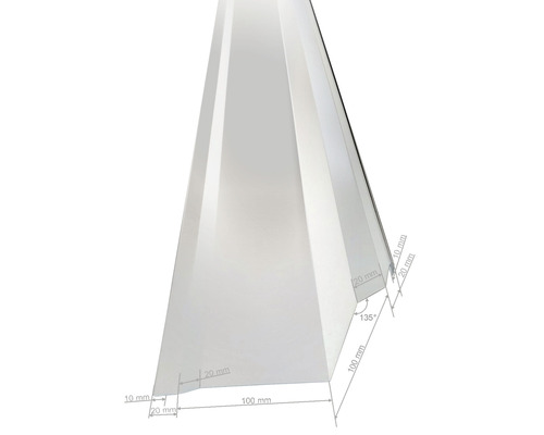 Kunststof afwerkprofiel met maatvoering voor doe-het-zelvers