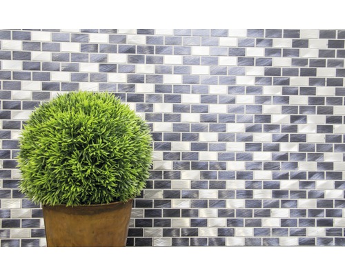 Decoratieve kamerplant voor een mozaïekwand