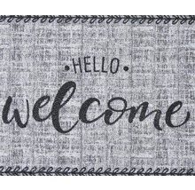 Deurmat met de tekst Hello Welcome