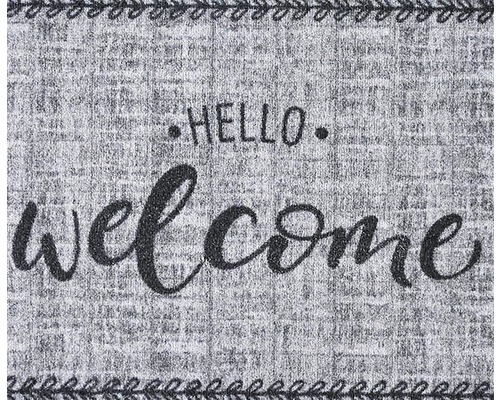 Deurmat met de tekst Hello Welcome