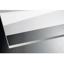 BREUER Inloopdouche Entra zwart 140 cm mat glas
