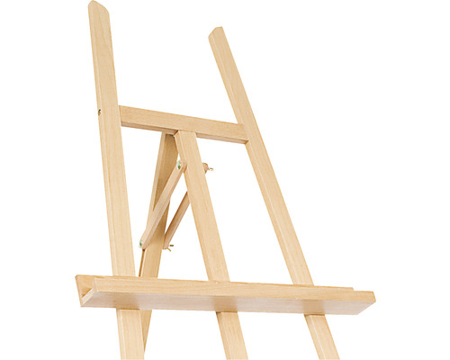 Houten schildersezel voor kunstenaarsbenodigdheden