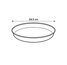 Plantenschotel met een diameter van 24,5 cm