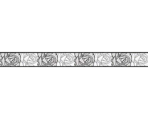 A.S. CRÉATION Behangrand zelfklevend 9050-24 Only Borders rozen zwart/grijs/wit 5 m x 5 cm
