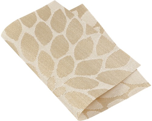 Tafelset met bladerpatroon