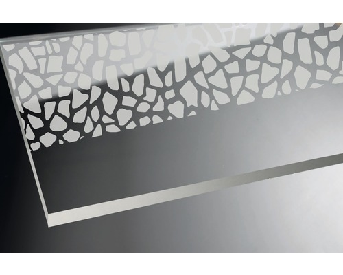 Decoratieve plaat met steenmotief