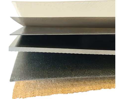 Gelaagde structuur van verschillende materialen