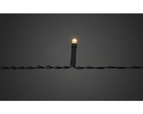 Lichtsnoer met een enkele warmwitte led