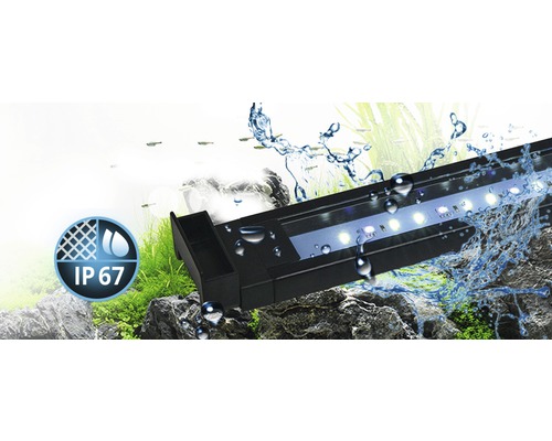 Aquarium LED-lamp met spatwater en beschermingsklasse IP 67
