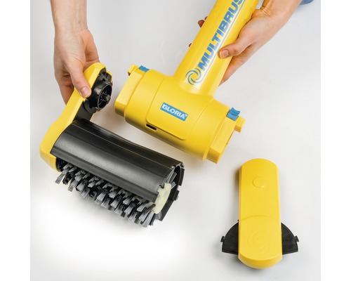 Gloria Multibrush borstelrol met aanbouwdelen in detail