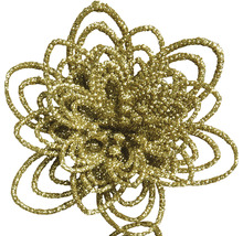 Decoratieve glitterbloem voor feestelijke decoraties