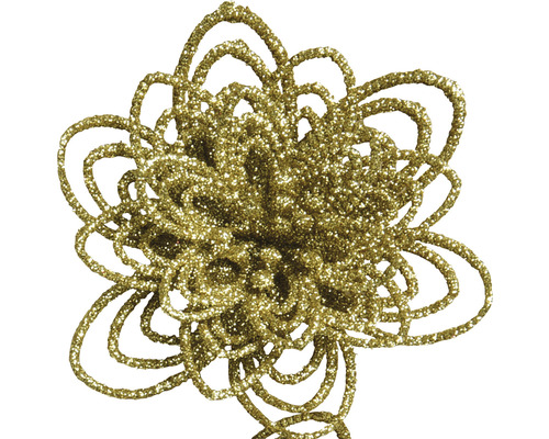 Decoratieve glitterbloem voor feestelijke decoraties
