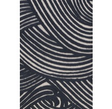 Stofpatroon met gebogen strepen