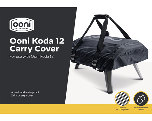 Ooni Koda 12 draagtas van weerbestendig 210D polyester