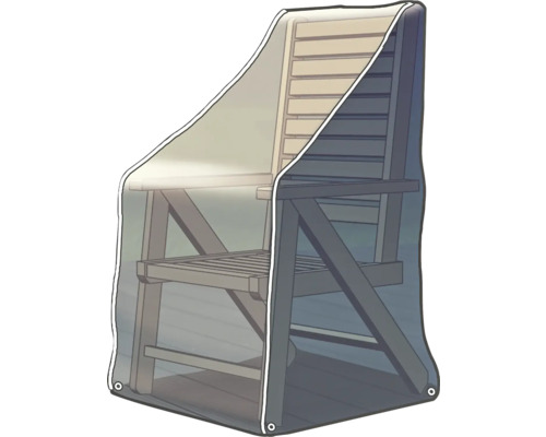 GARDEN PLACE Beschermhoes voor standenstoel 66 cm x 66 cm x 120 cm GARDEN PLACE Beschermhoes voor standenstoel 66 cm x 66 cm x 120 cm