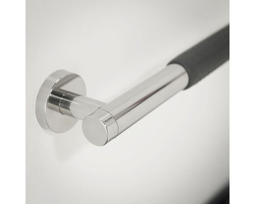 Roestvrijstalen steungreep met comfortabele handgreep voor wandmontage