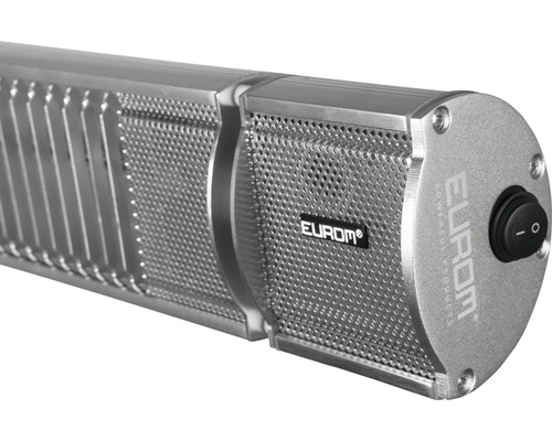 Eurom logo op een verwarmingslamp