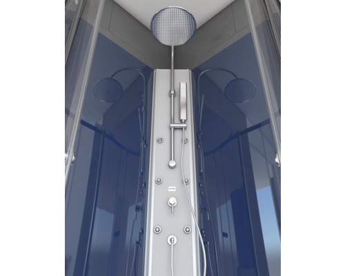 Complete douchecabine met douchekop, handdouche en massagestralen