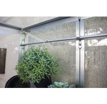 VITAVIA Muurkas Polis 350 Veiligheidsglas- fundering- 81x43 cm aluminium