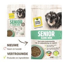 Verpakking honden droogvoer senior klein ras