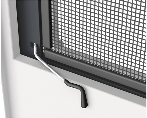 Detailaanzicht van een hor met handgreep