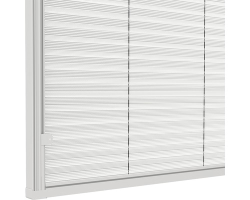 Plissé met horizontale vouwen voor raamdecoratie en privacy