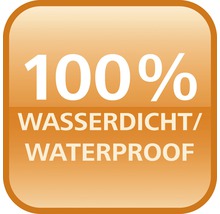 Symbool: 100 procent waterdicht