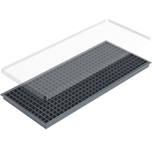 HOME PROTECT Gaas voor lichtschacht afdekking aluminium 60x120 cm