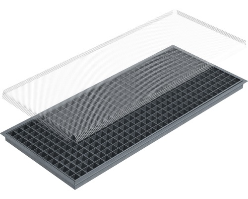 Dakgootafvoer met bladvang