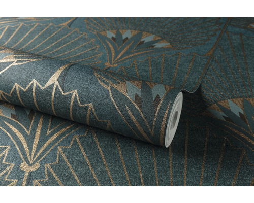 Rol behang met bloemmotief