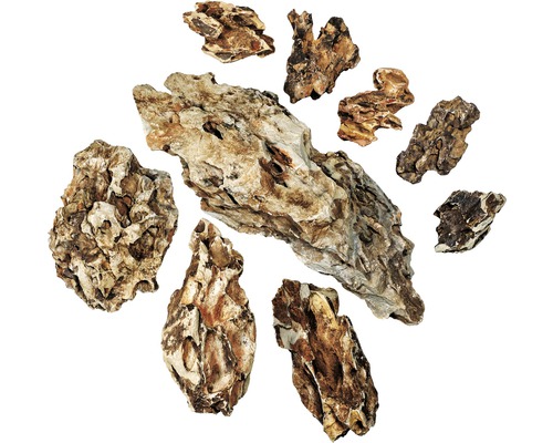 Decoratieve drakensteen set voor aquaria en terraria, bestaande uit meerdere stenen