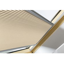 FAKRO Plissé honeycomb verduisterend handbediend APF II 55/78 602 beige