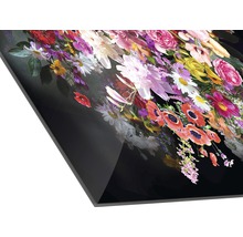 Decoratieve acrylglas afbeelding met bloemmotief