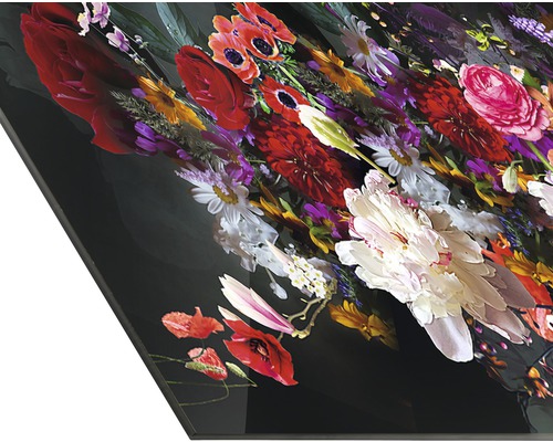 Decoratieve plaat met bloemmotief voor interieurafwerking