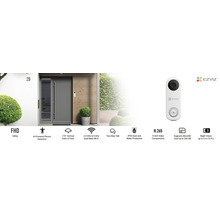 EZVIZ videodeurbel met nachtzicht en tweeweg audio